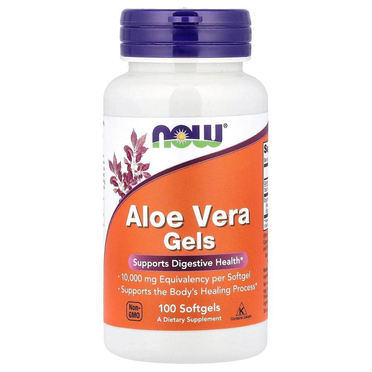 Now Aloe Vera 10000mg 100 Softgels