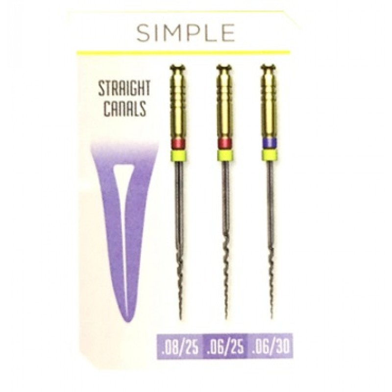 SILK FILE 25mm SIMPLE # .08/25, .06/25, .06/30 PK/3